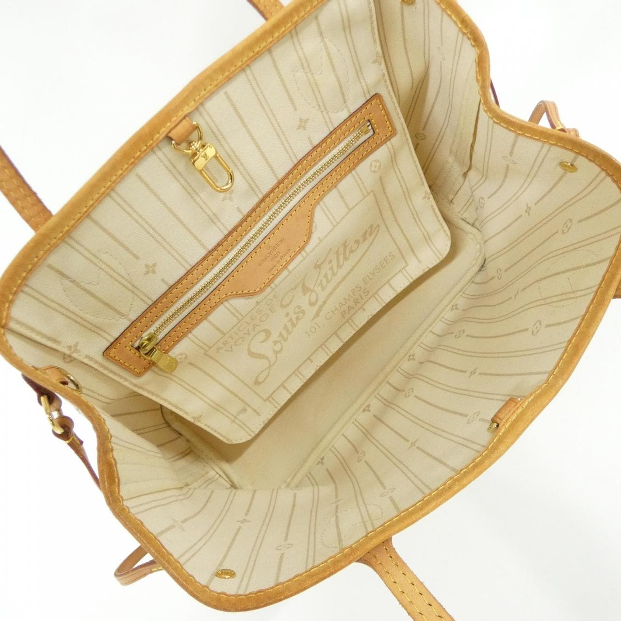 ルイヴィトン ダミエ アズール ネヴァーフル PM N51110 バッグ