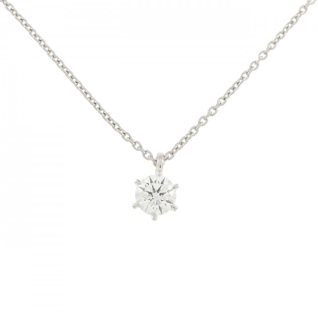 【リメイク】PT ダイヤモンド ネックレス 0.213CT E VVS1 EXT H＆C