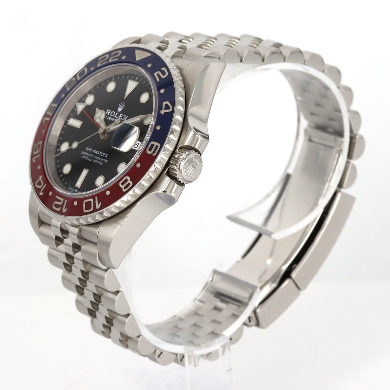 ロレックス GMTマスターⅡ 126710BLRO･5 SS 自動巻 ランダム番