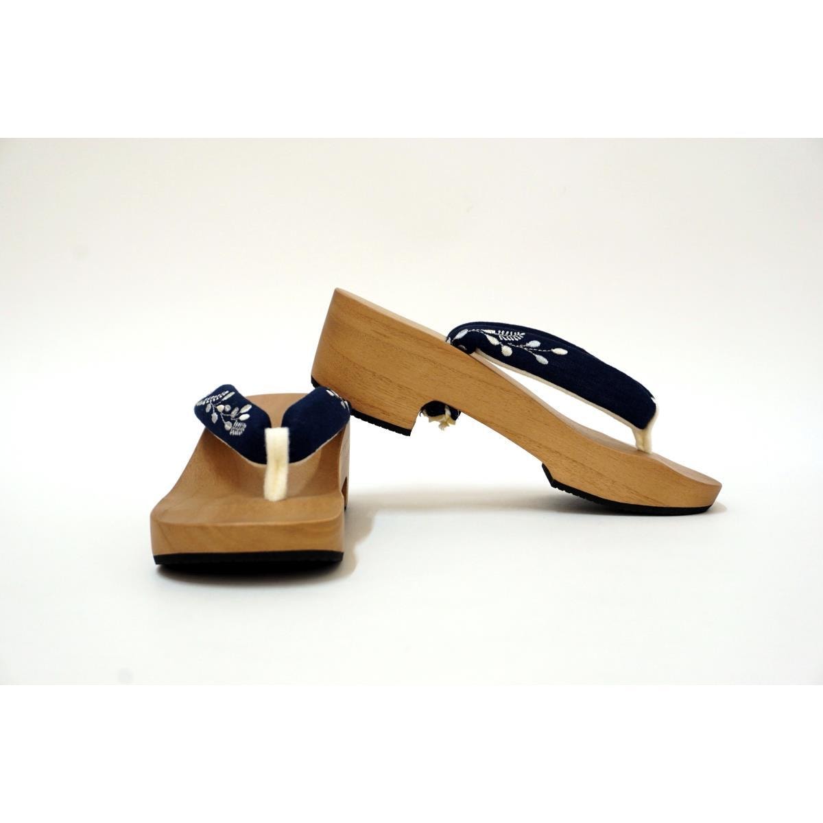 【新品】女下駄　萩　Ｌサイズ