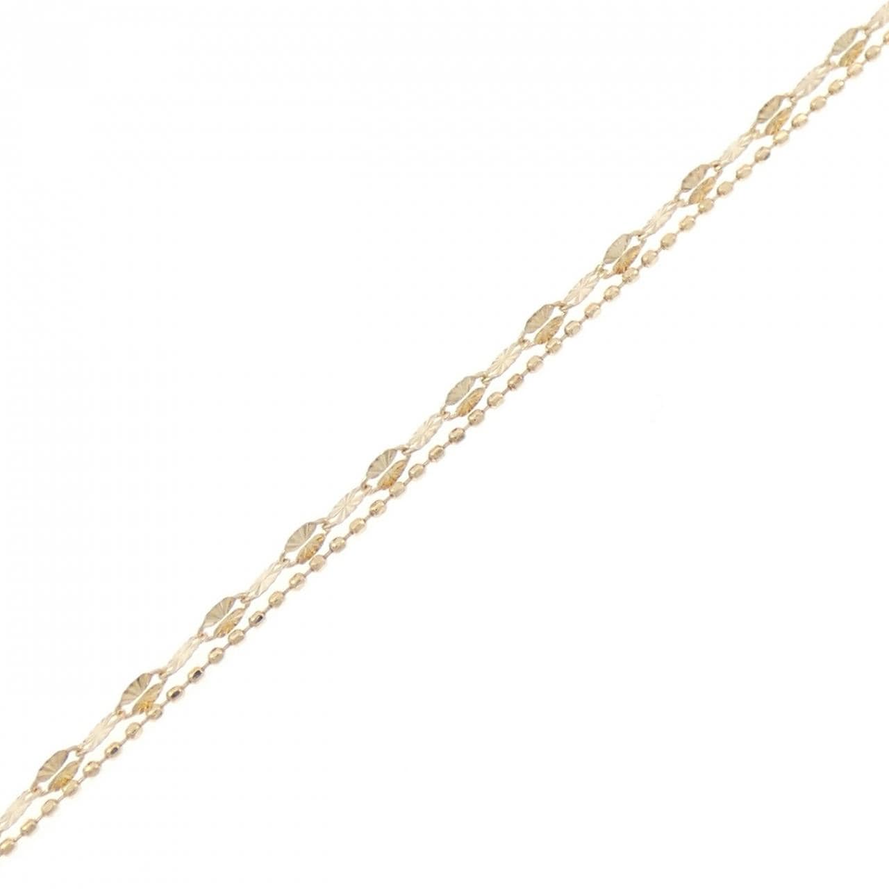 4゜C K10YG ブレスレット