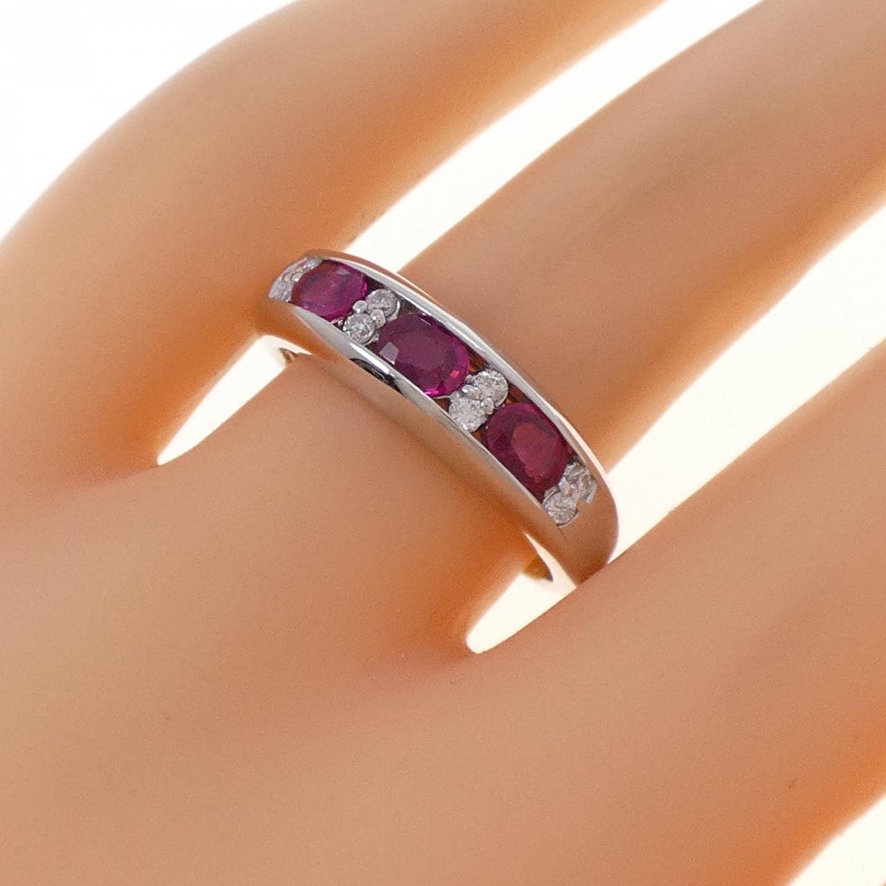 PT900 ルビー リング 0.93CT