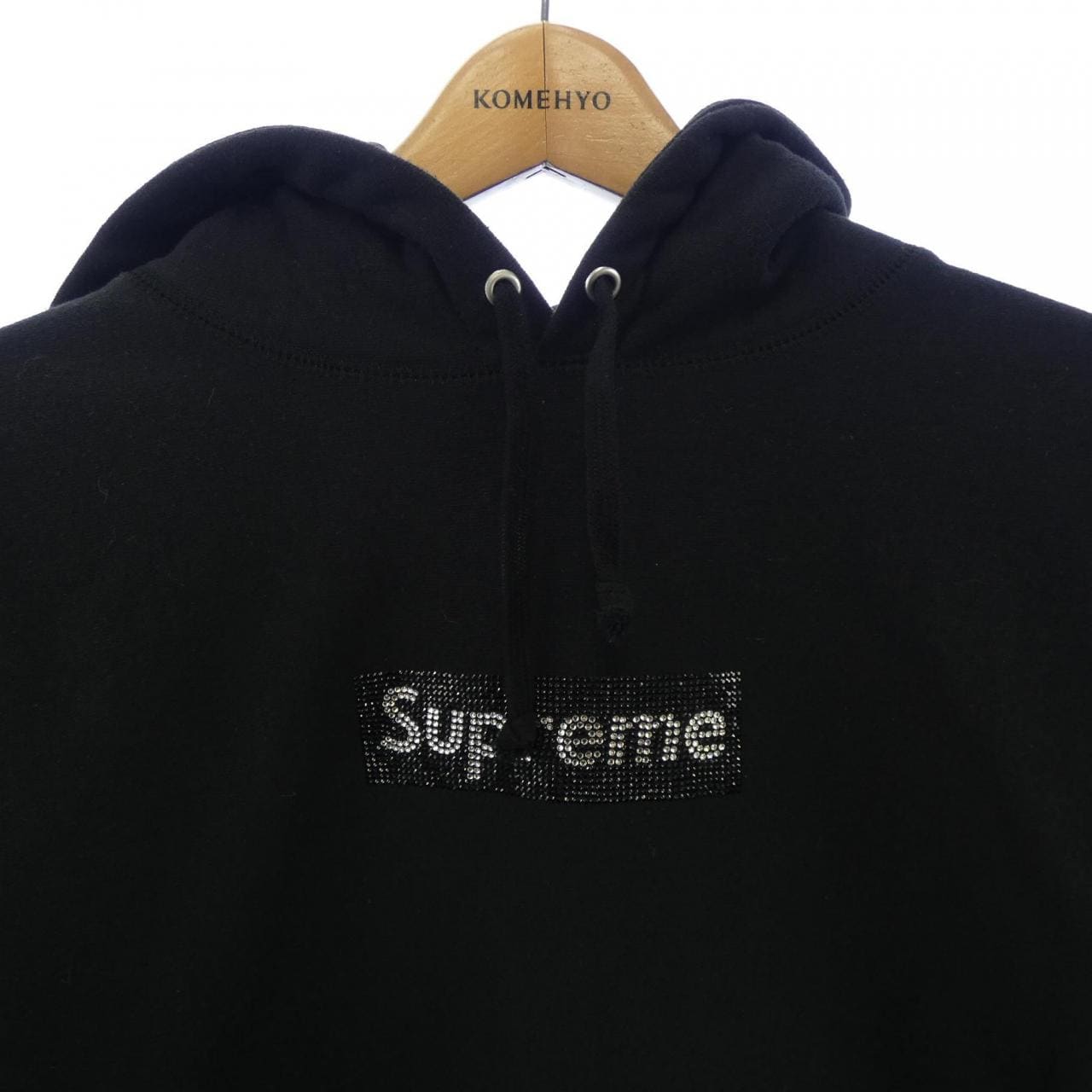 シュプリーム SUPREME SWAROVSKI Box Logo パーカー