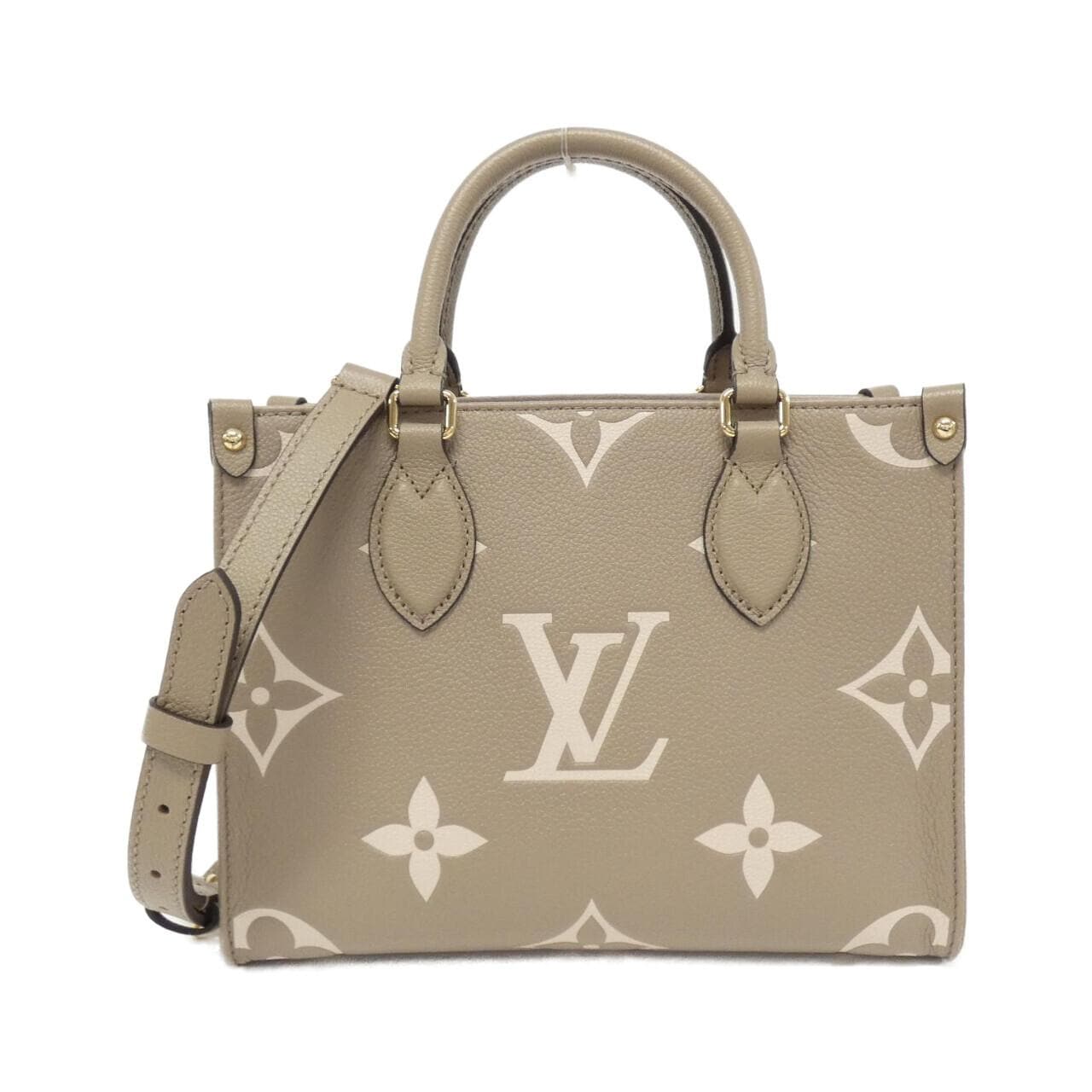 LOUIS VUITTON Bicolor Monogram Empreinte On The Go PM M45779 Bag