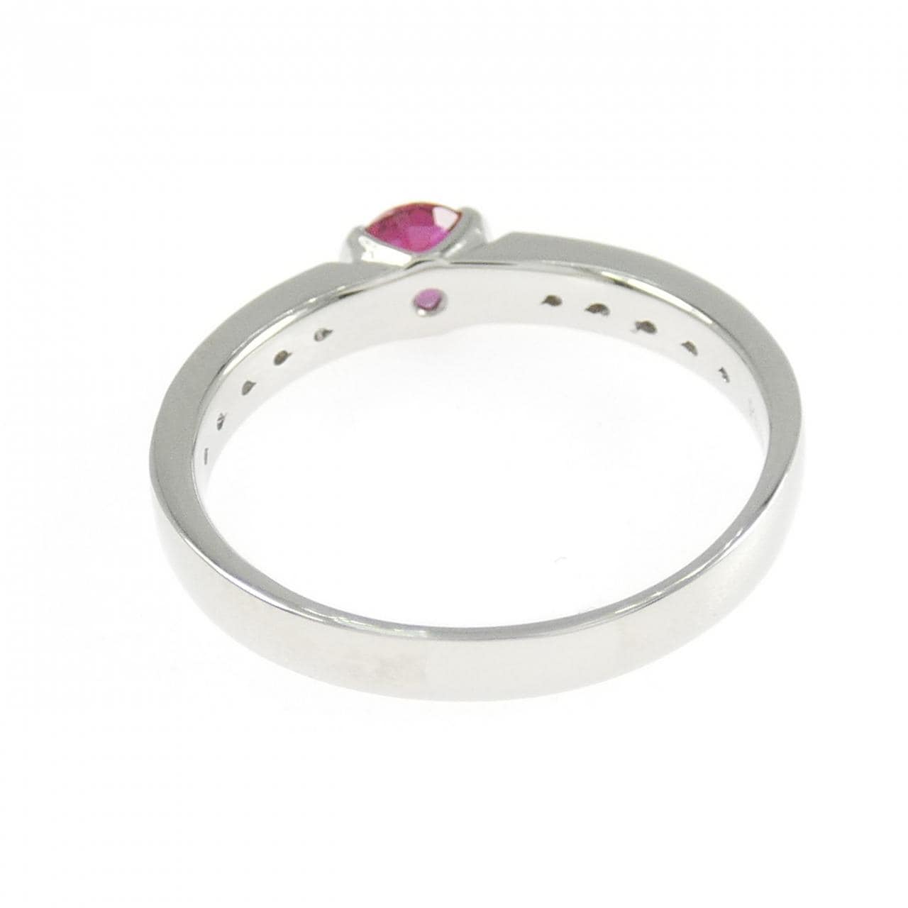 PT900 ルビー リング