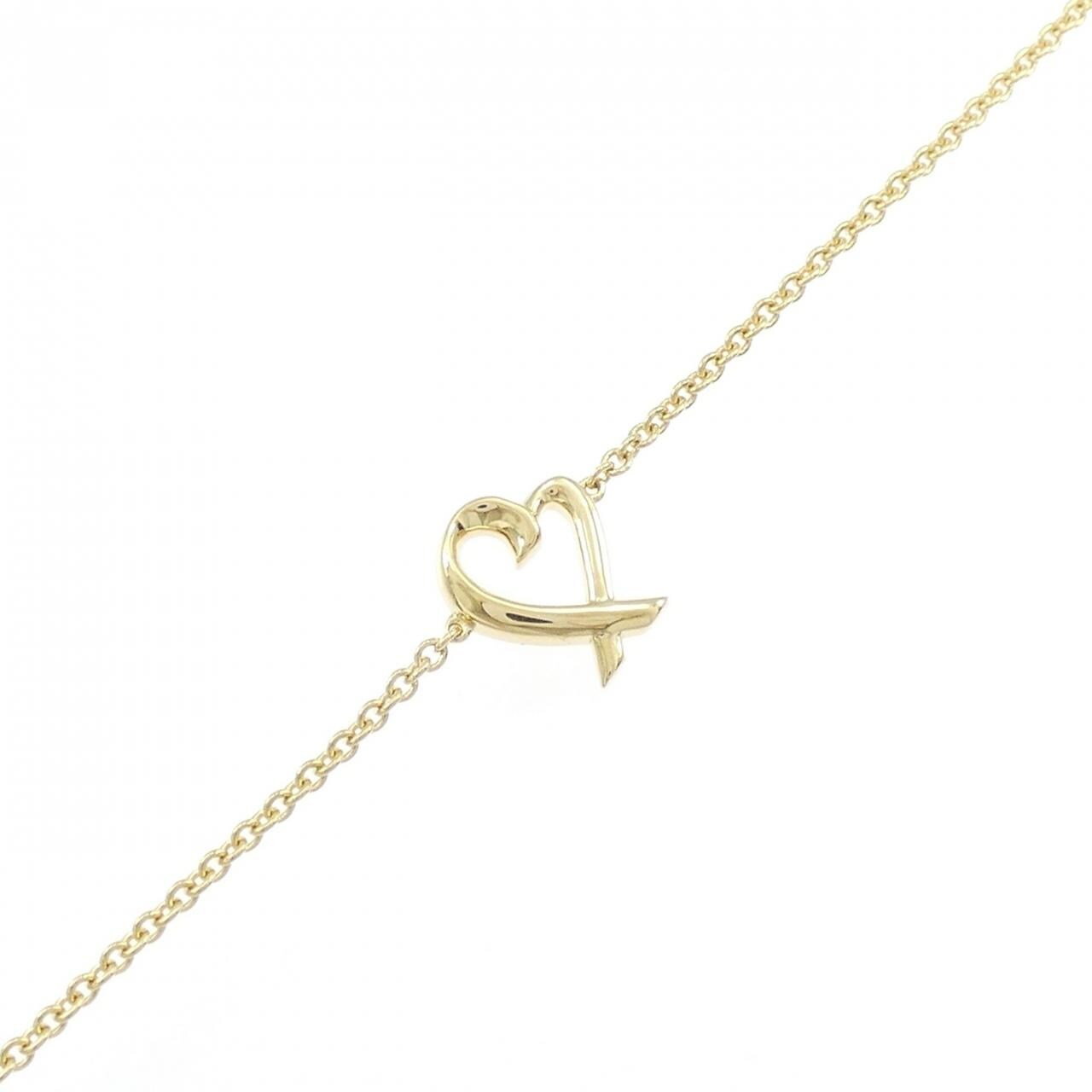 ティファニー ラビングハートミディアム ブレスレット