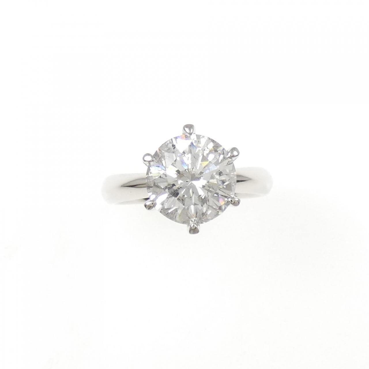 PT900 ダイヤモンド リング 3.098CT G I1 Good