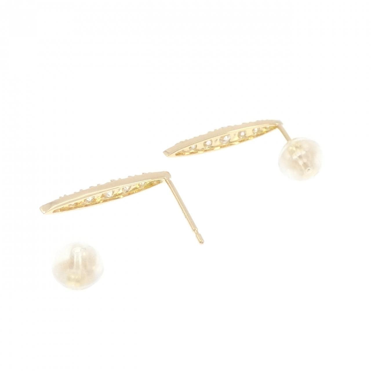 【リメイク】K18YG ダイヤモンド ピアス 0.30CT