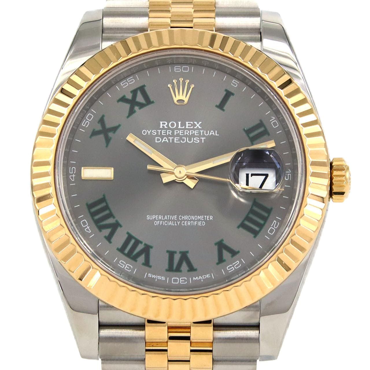 ロレックス デイトジャスト 126333 SSxYG 自動巻 ランダム番