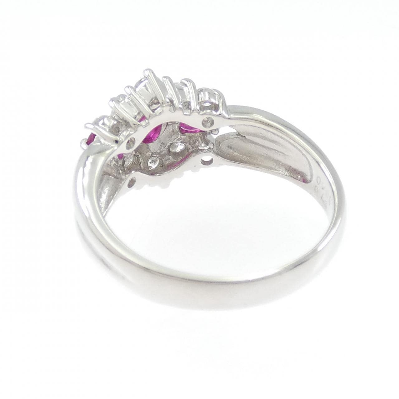 PT900 ルビー リング 0.70CT