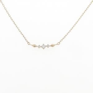 K10YG ダイヤモンド ネックレス