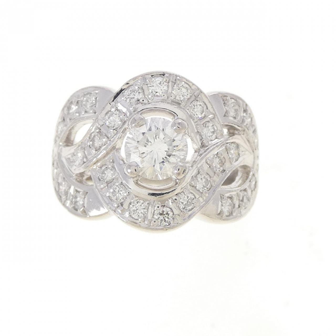 PT900 ダイヤモンド リング 0.506CT