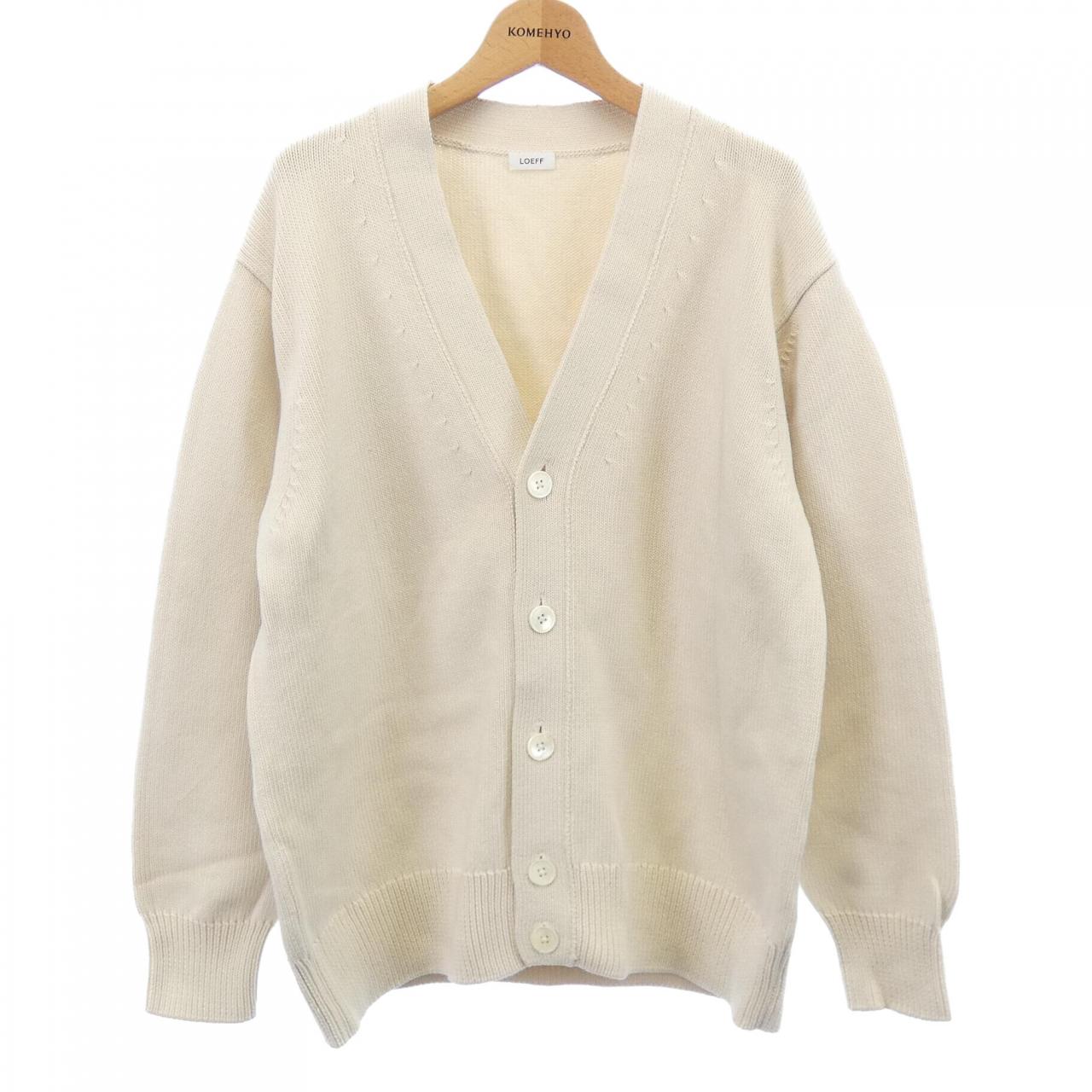 ロエフ LOEFF カーディガン