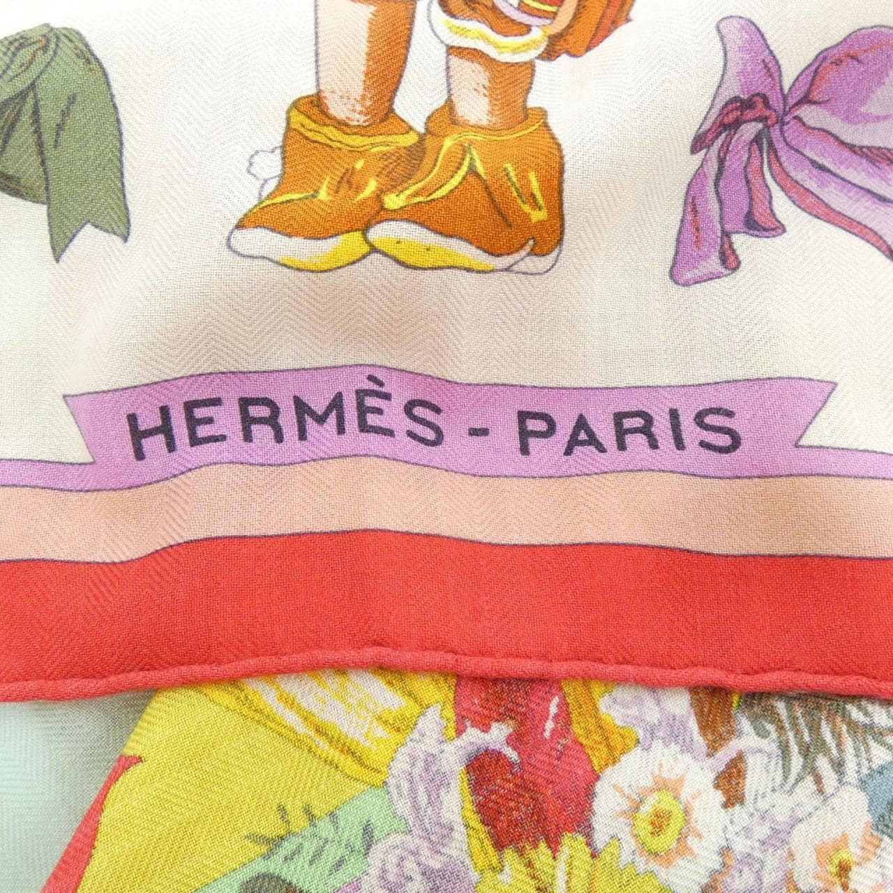 エルメス HERMES KACHINAS カレジェアン140. ショール