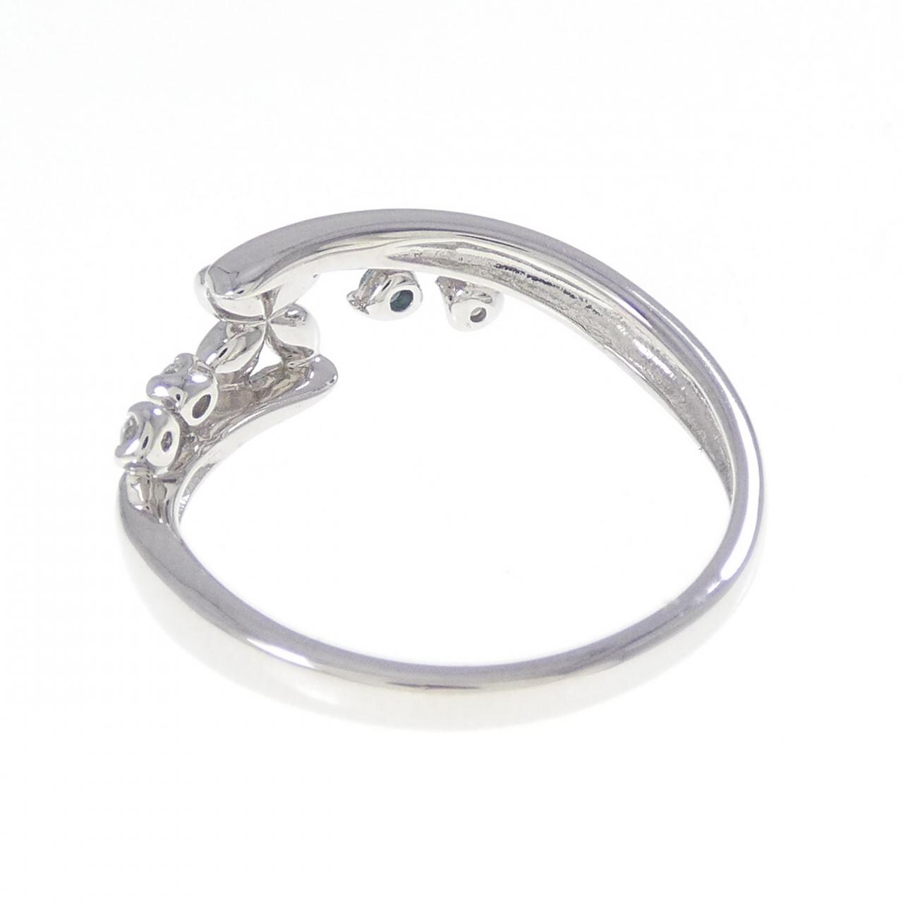 K18WG ダイヤモンド リング 0.07CT