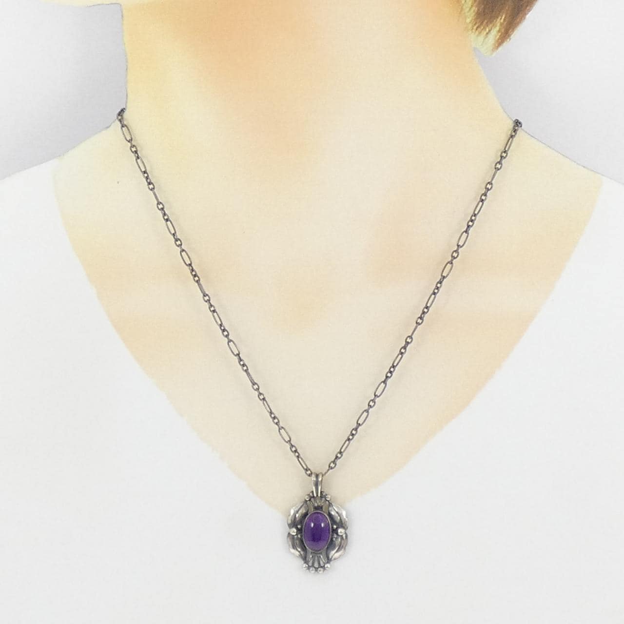 Georg Jensen Amethyst Necklace