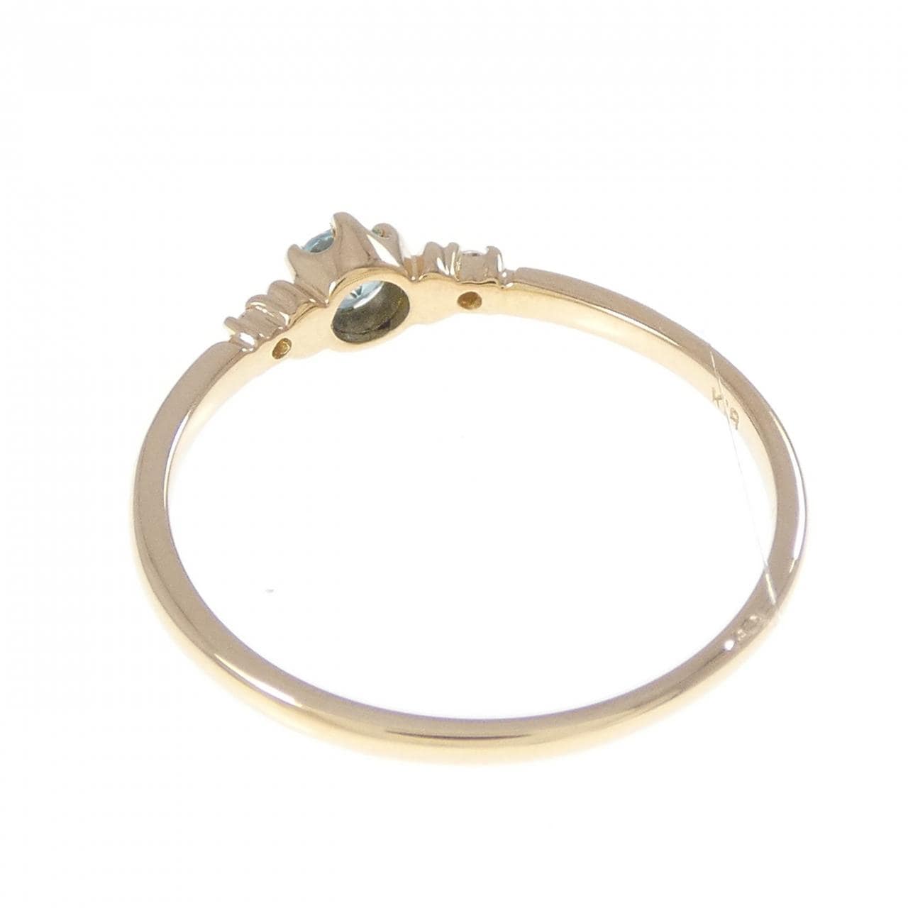 K18YG ジルコン リング