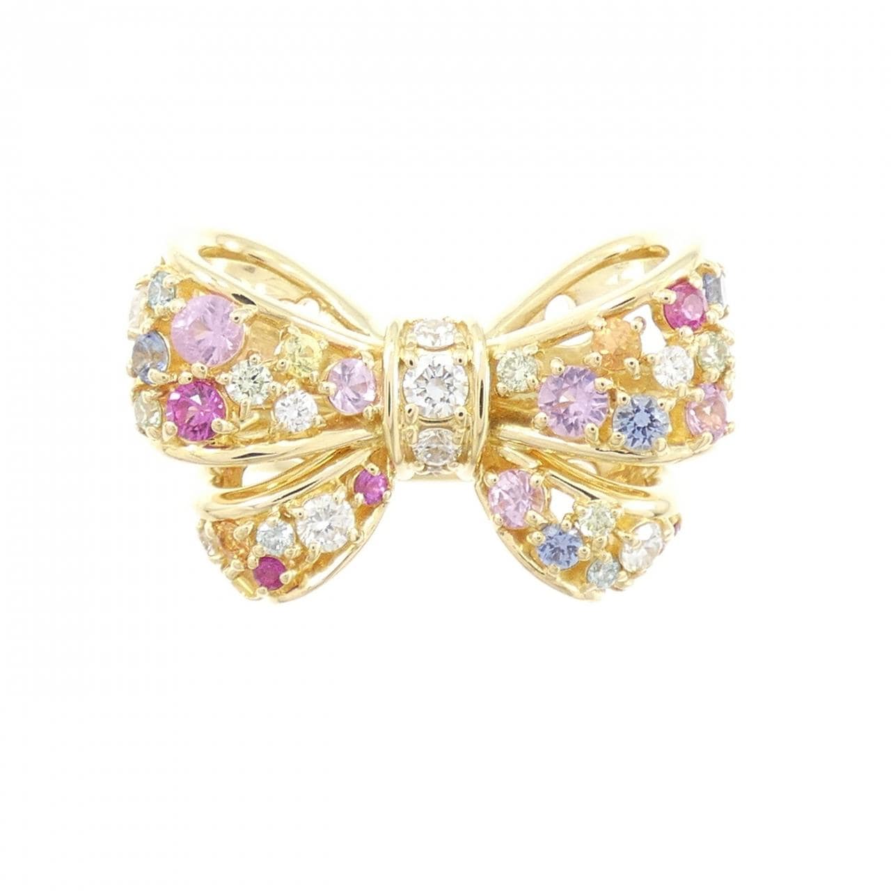 ポンテヴェキオ リボン リング 0.48CT