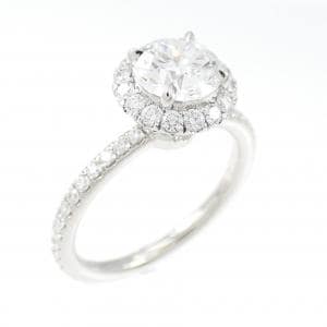 HARRY WINSTON Round Micropave Ring 0.74CT D VVS1 3EXT