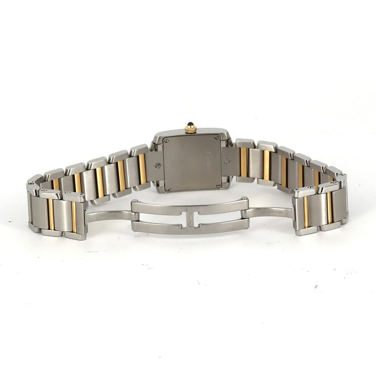 Cartier Tank Francaise SM two tone W51007Q4 SSxYG Quartz