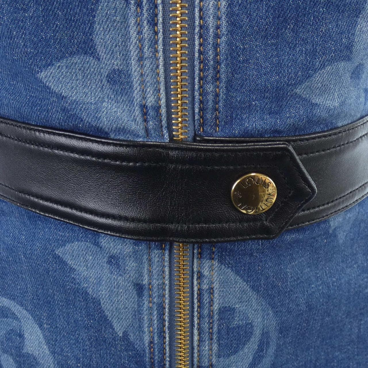 ルイヴィトン LOUIS VUITTON ブラーリィ ジャイアントモノグラム FKDR36ZPY ワンピース