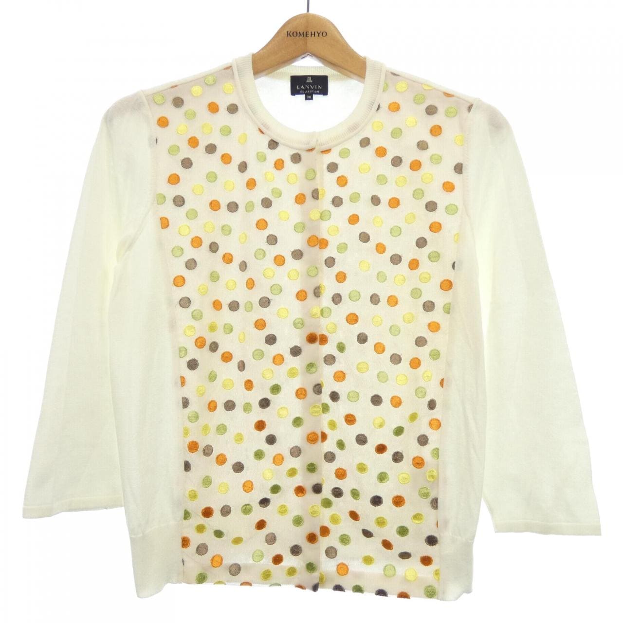 ランバンコレクション LANVIN COLLECTION カーディガン