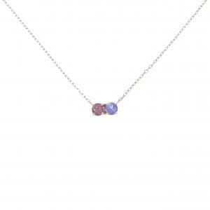 K10YG ガーネット ネックレス