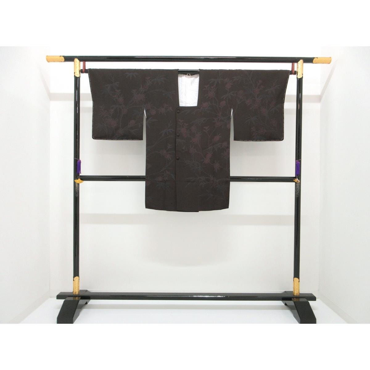 [未使用品] Michiyuki 外套，帶有友禪飾面