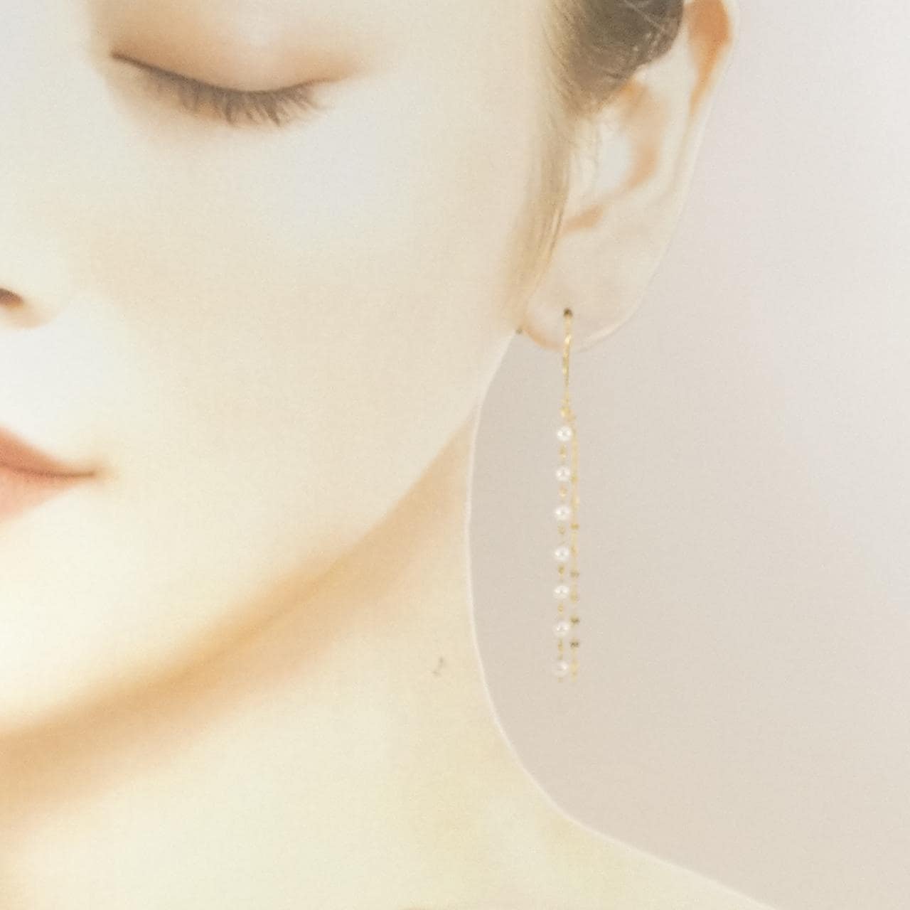 K18YG アコヤパール ピアス