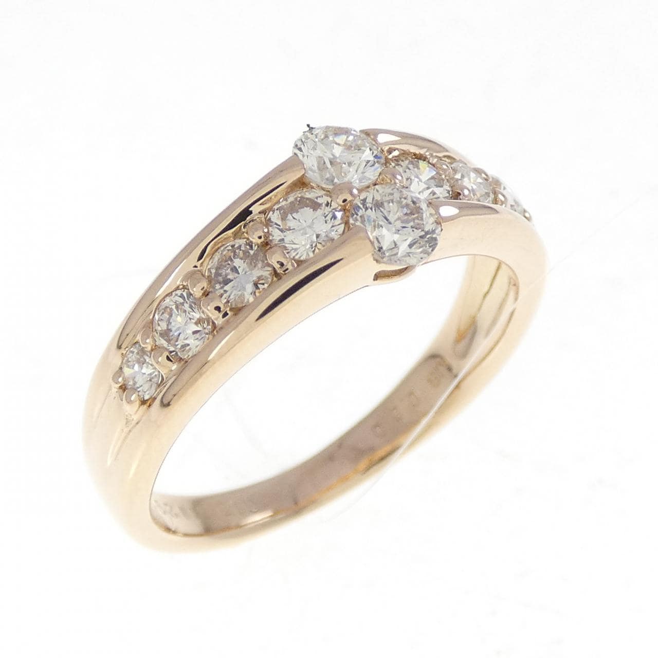 K18PG ダイヤモンド リング 0.60CT