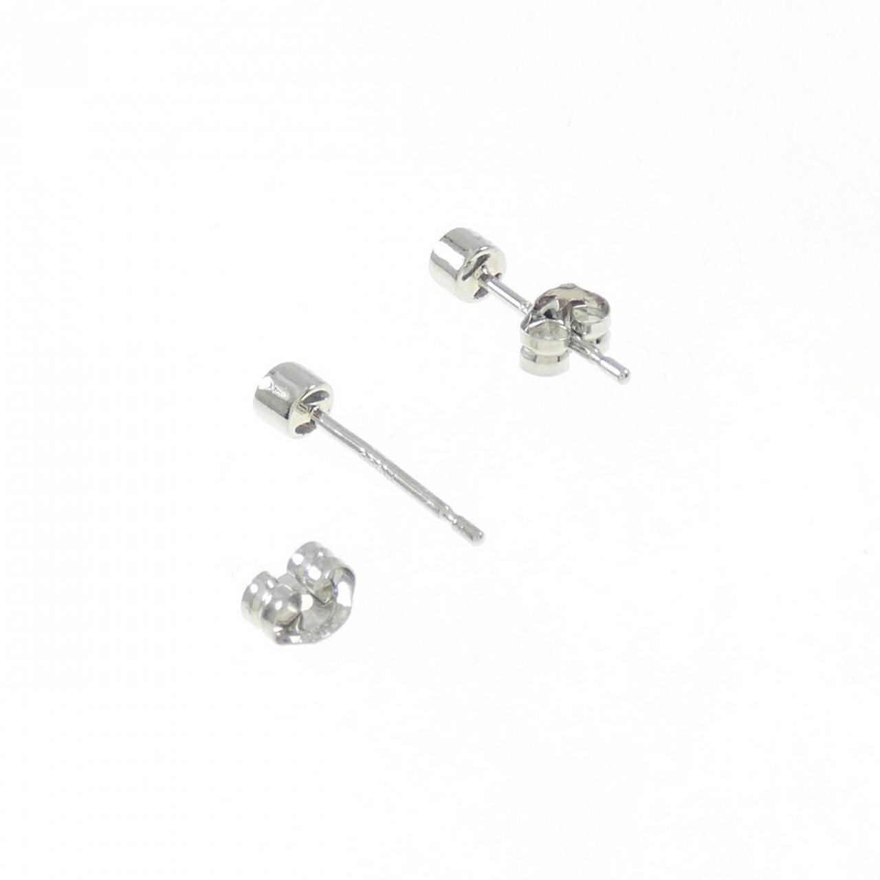 PT900 ダイヤモンド ピアス 0.10CT
