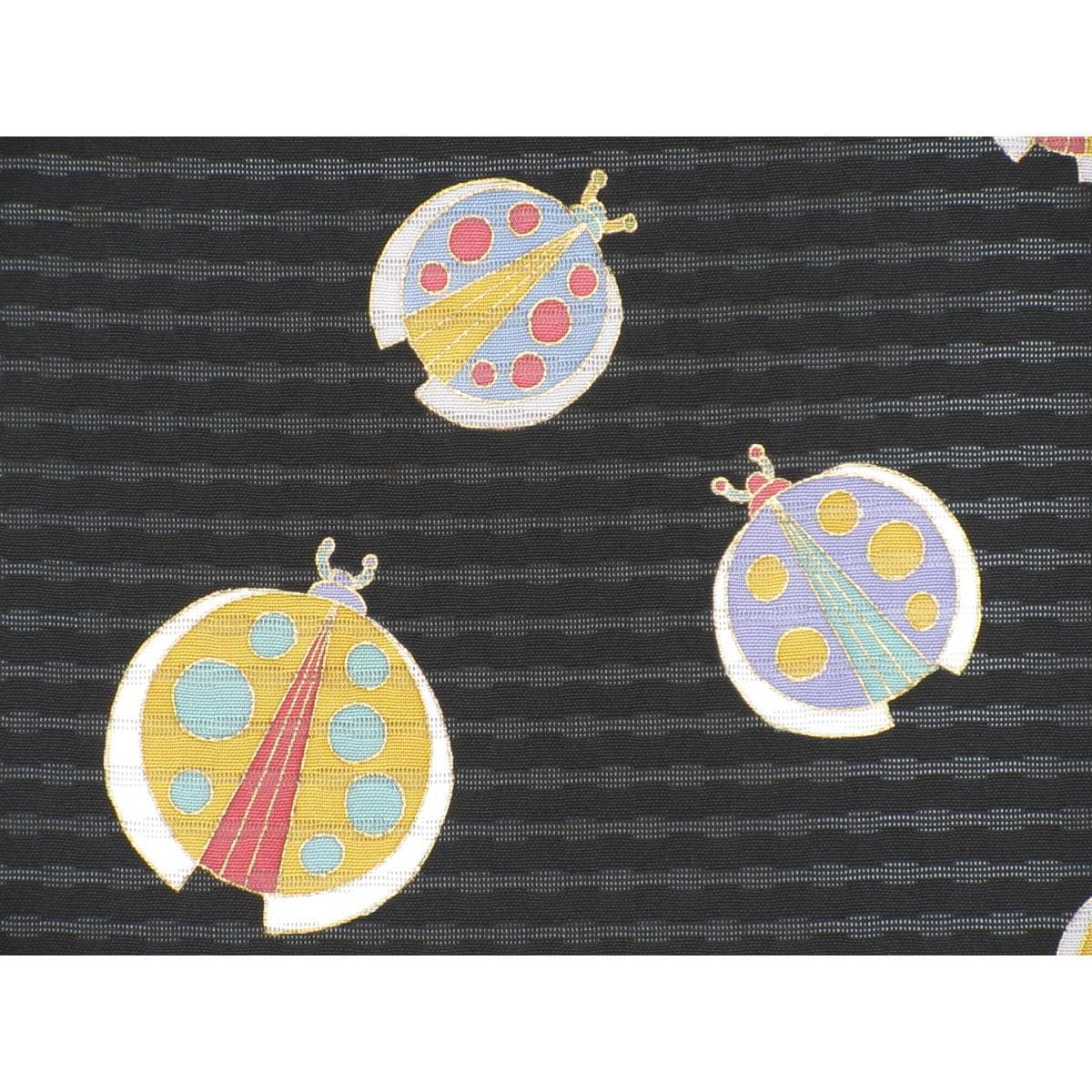 【未使用品】夏名古屋帯　変わり絽染帯　友禅加工