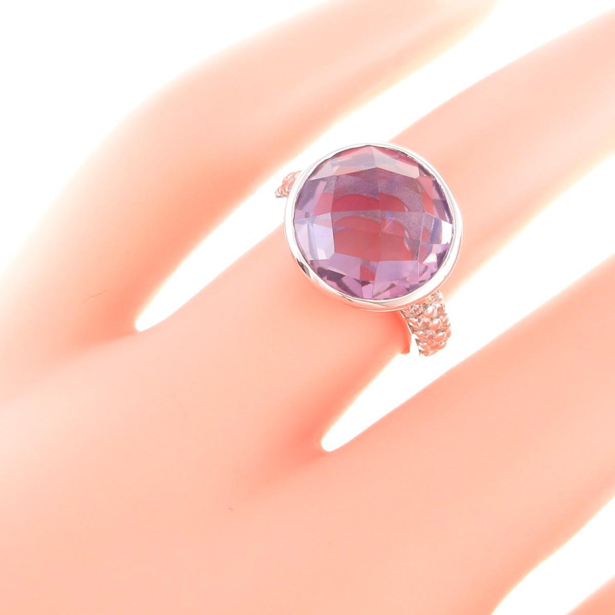 KOMEHYO |K18WG紫水晶串|珠宝|戒指|【官方】日本最大的再利用百货公司
