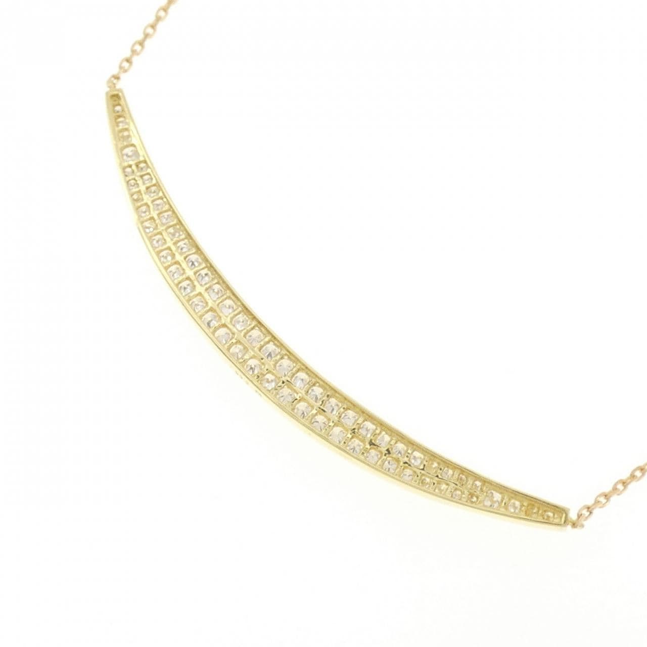 K18YG ダイヤモンド ネックレス 0.66CT