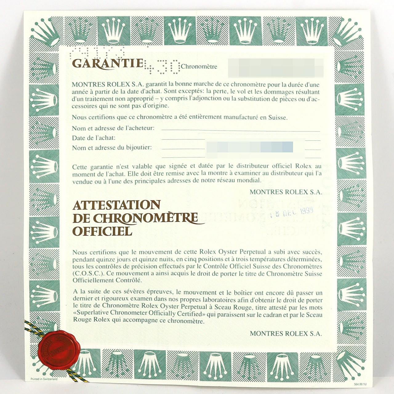 ロレックス デイトジャスト 79173G SSxYG 自動巻 A番