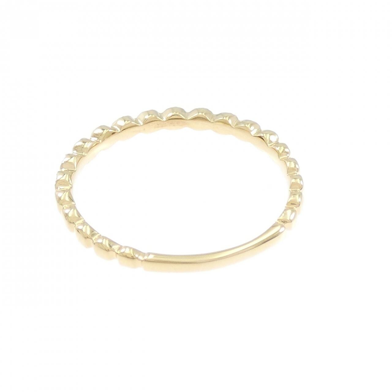 【リメイク】K18YG ダイヤモンド リング 0.10CT