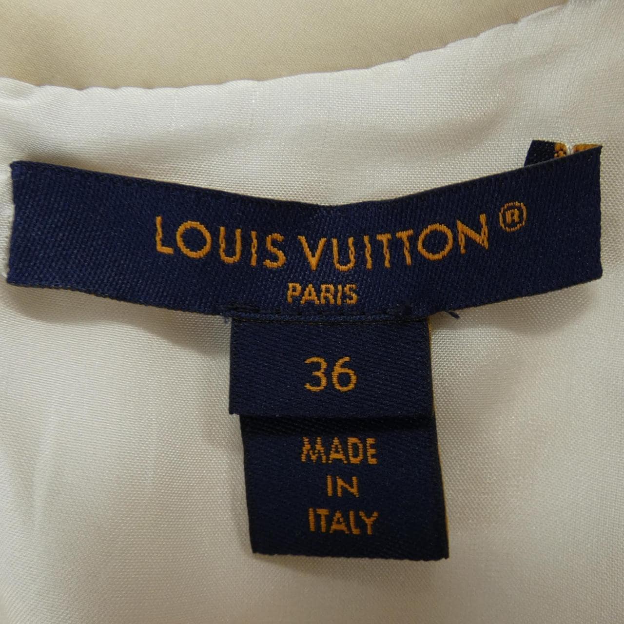 ルイヴィトン LOUIS VUITTON エプロンボタンドレス FODR10NQA ワンピース