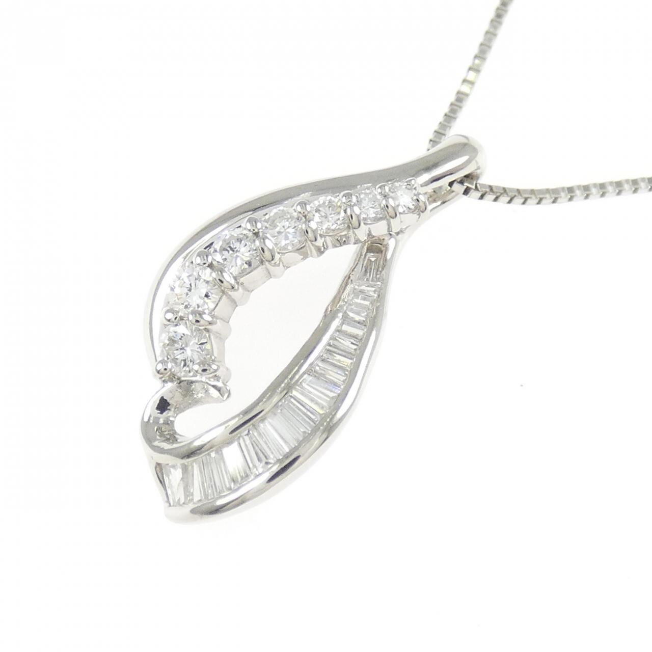 PT900/PT850 ダイヤモンド ネックレス 0.27CT