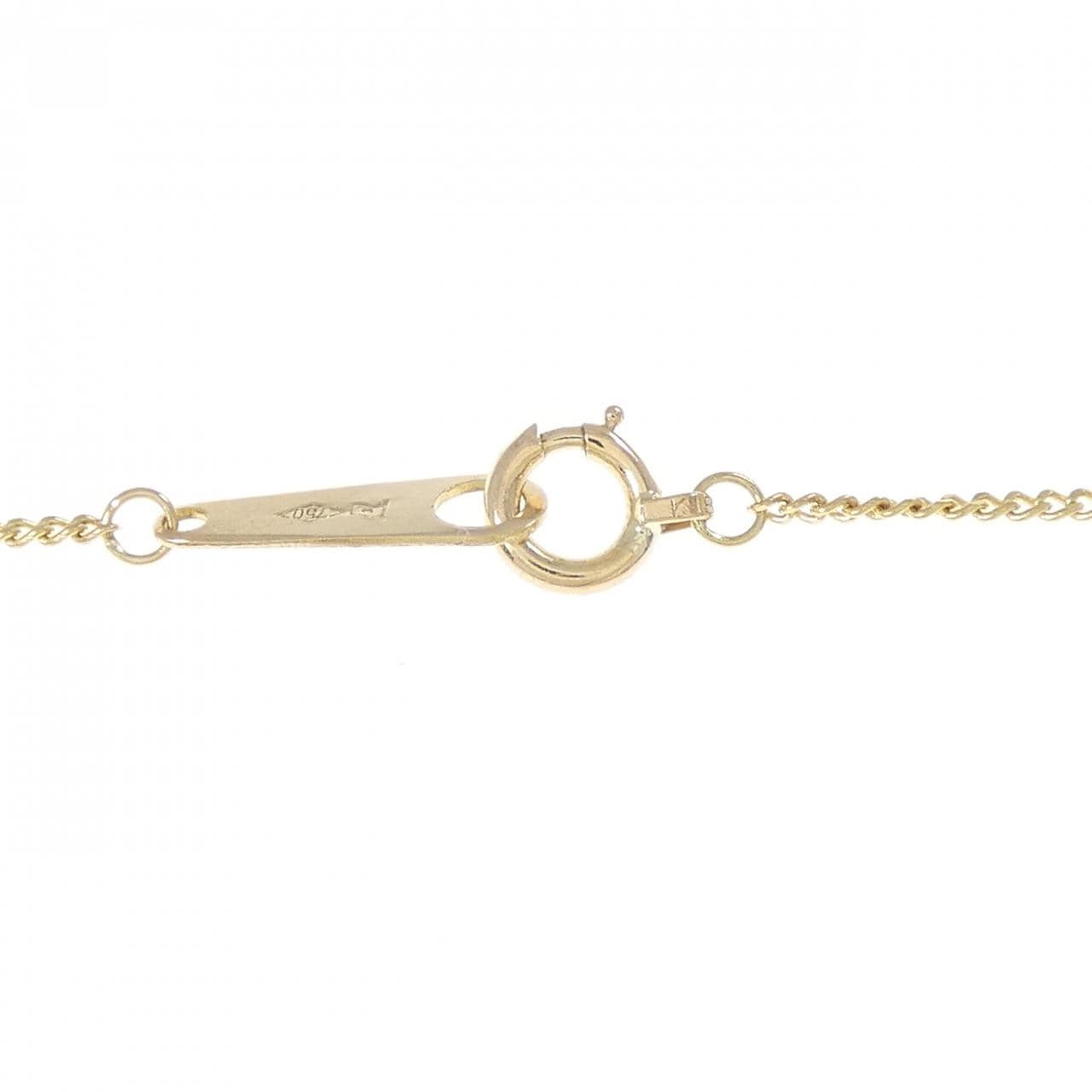 K18YG キュービック ネックレス