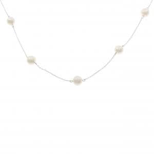 K18WG アコヤパール ネックレス