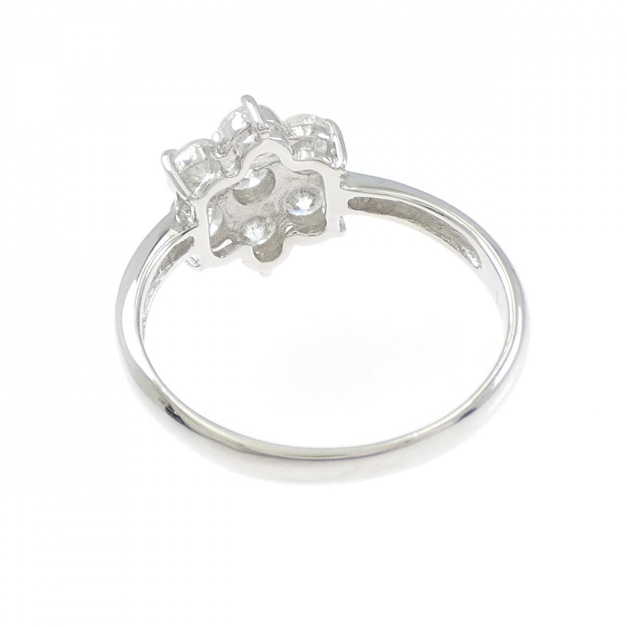 PT900 フラワー ダイヤモンド リング 1.00CT