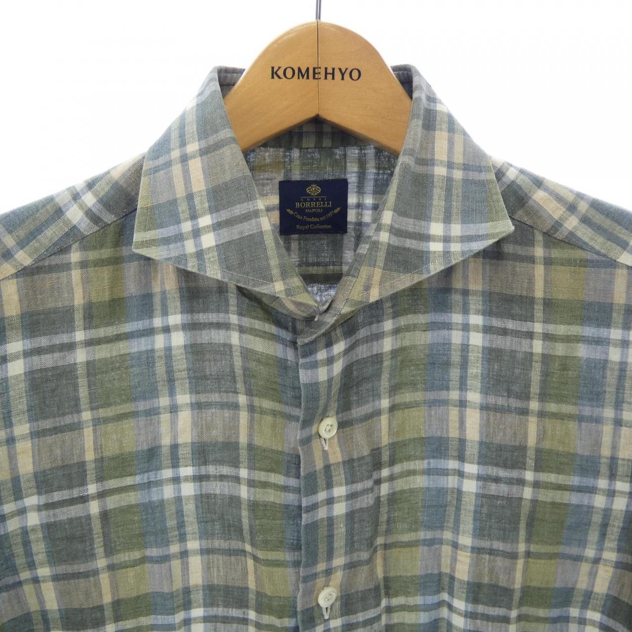 ルイジボレッリ LUIGI BORRELLI シャツ