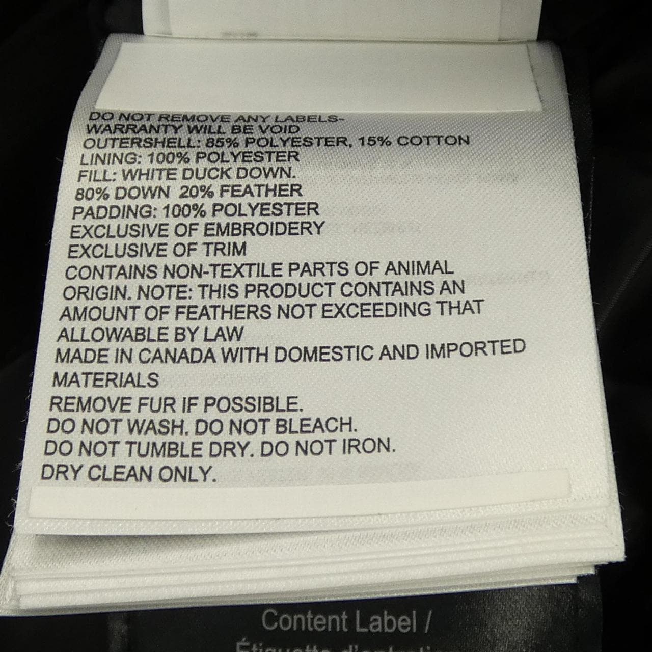 加拿大鵝CANADA GOOSE BLACK LABEL 3426MB CHATEAU城堡羽絨大衣