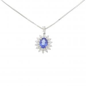 PT900/PT850 タンザナイト ネックレス 1.32CT