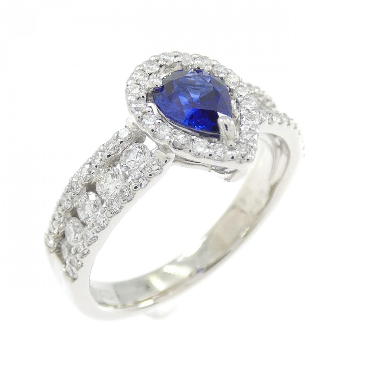 PT900 サファイヤ リング 0.64CT