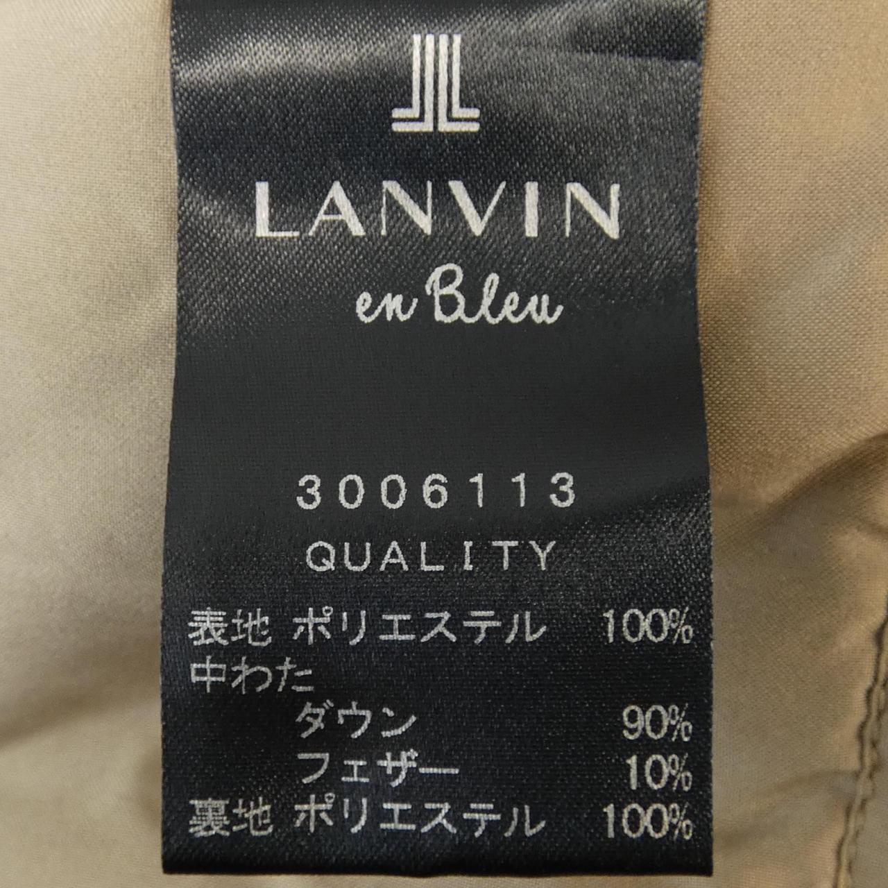 ランバンオンブルー LANVIN en Bleu ダウンコート