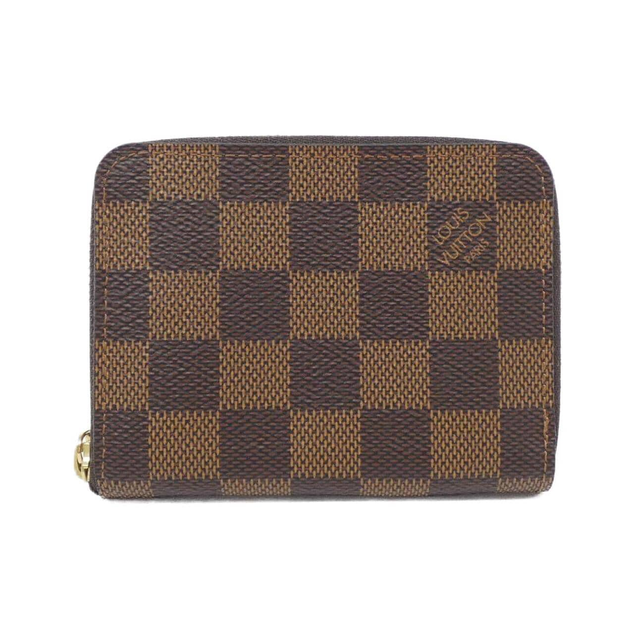 LOUIS VUITTON Damier Zippy Coin Purse N60213 INCASE