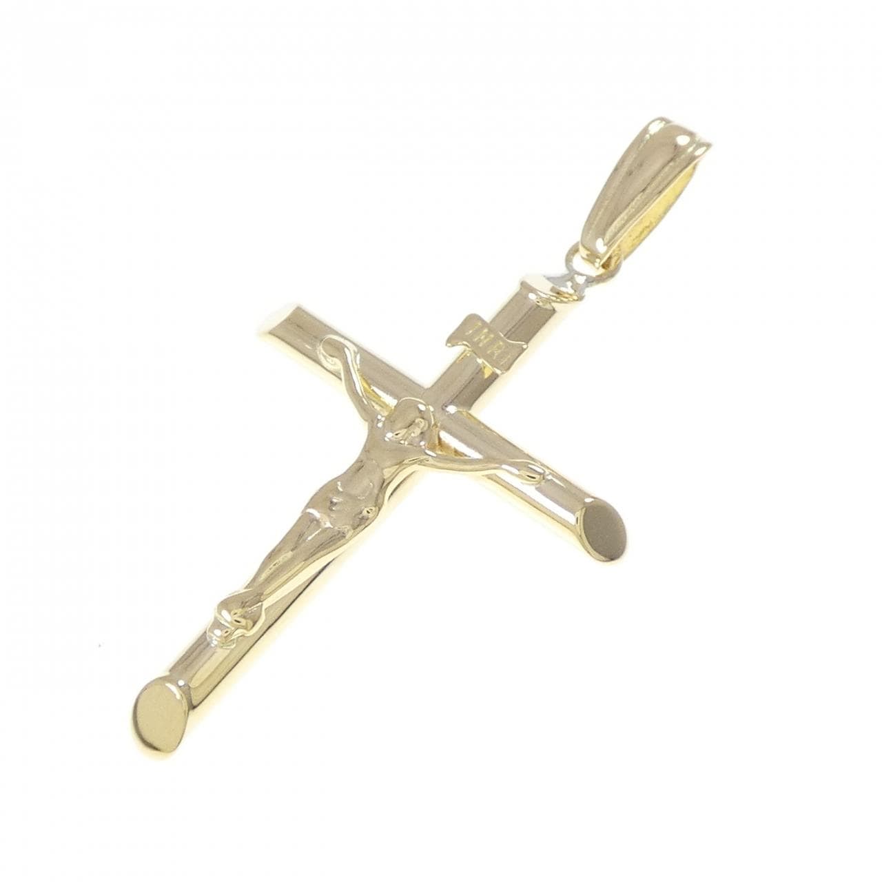 K18YG クロス ペンダント