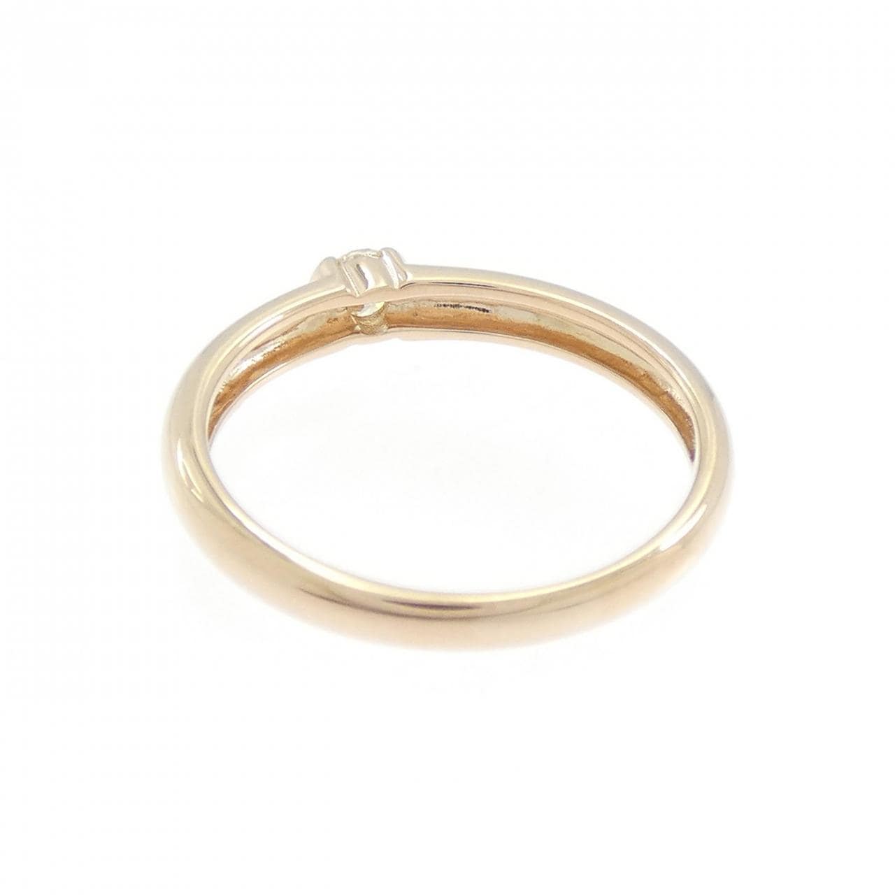 K18PG ダイヤモンド リング 0.10CT