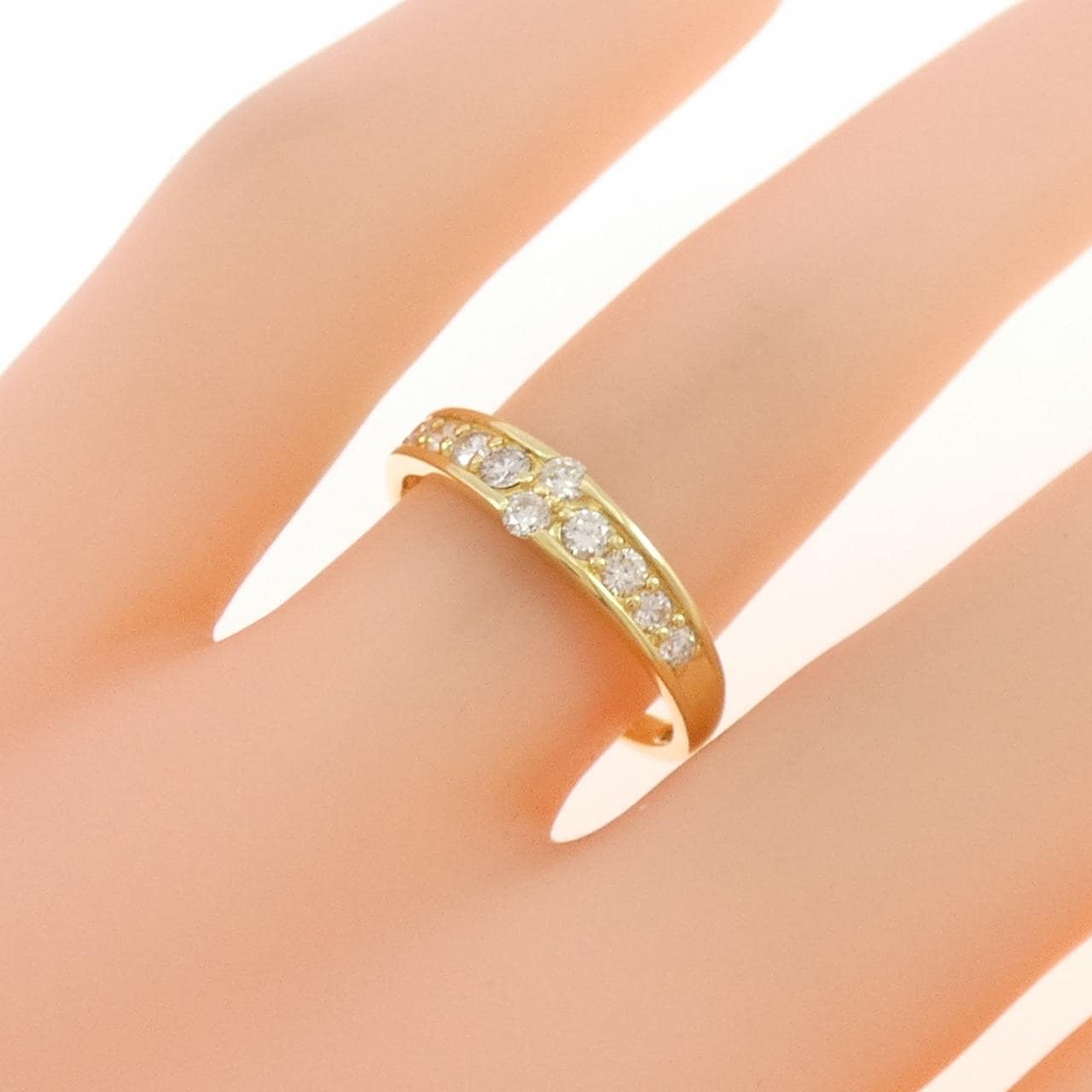 K18YG ダイヤモンド リング 0.30CT